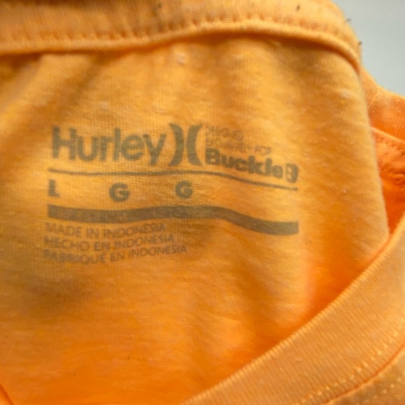 Hurley Boy size Large Short sleeve tee. Bright. Tropical. Beach. Surf. Summer - Picture 3 of 8